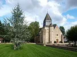 The church in La Chapelle-sur-Oreuse