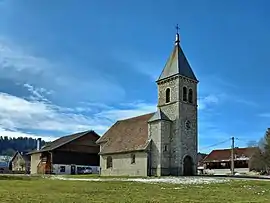 The church in La Chenalotte