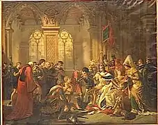 La Clemence de Louis XII. Avril 1498. Versailles: musée national des châteaux de Versailles et de Trianon