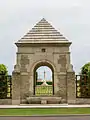 Entrance to La Délivrande War Cemetery