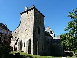 The church in La Dornac