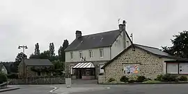 The town hall in La Ferrière-Bochard