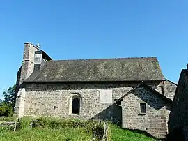 The church in La Feuillade