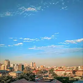 Incredible scenery of the Gombe skyline