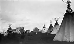 The 1918 summer gathering in La Loche