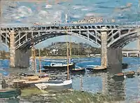 Claude Monet —The Bridge at Argenteuil
