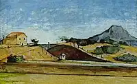 Paul Cézanne —The railway cutting
