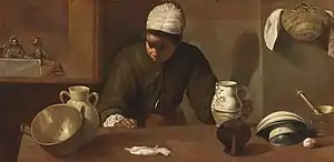 Diego Velázquez, La mulata (La cena de Emaús), before 1660
