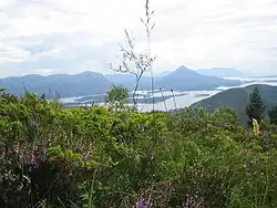 View from Lågheia near Elnesvågen