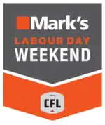 The Labour Day Classic Logo from 2016. Mark's was the presenting sponsor of the event from 2014 to 2021.