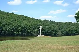 The Sainte-Hélène Lake, in Bujaleuf