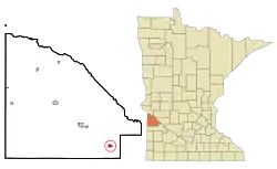 Location of Boyd, Minnesota