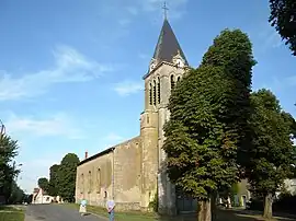 The church in Lachaussée