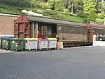 An FS freight car in Vatican station