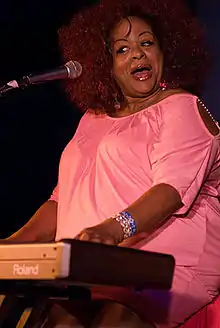 Lady Bianca performing at the 2008 Monterey Blues Festival.