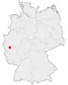 Location of Swisttal in Germany