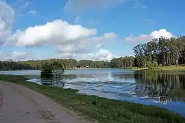 Lake Iporá in Uruguay.