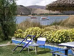 A lake in the Paca District