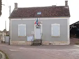 The town hall in Lain