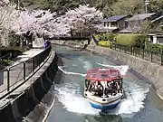 Lake Biwa Canal Cruise at Yamashina, Spring 2021