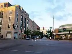 Lake Street at dusk