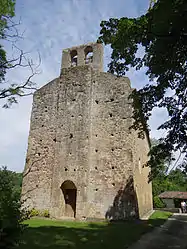 The church in Lamaguère