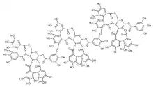 Chemical structure of lambertianin C