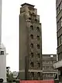 Drill tower, where exercises could be watched by hundreds from balconies on the headquarters building
