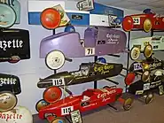 Lancaster's Champions on display at their Hall of Fame Museum located a few mile south of Lancaster, OH