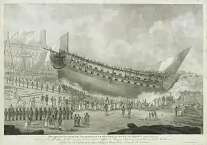 Launch of Charlemagne before Napoléon.