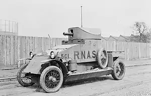 Lanchester armoured car