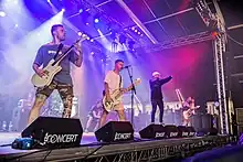 Landmvrks performing at Full Force in 2019