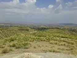 Landscape in Karak district