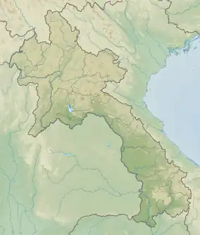 Location in Laos