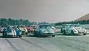 Start of TC race. The Steven-Ford can be seen on the left of the photo.