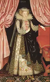Traditionally called Dorothy Cary, later Viscountess Rochford, c. 1614–1618, but now re-identified as Elizabeth Cary (née Tanfield), Viscountess Falkland