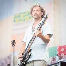 Lars Fredrik Beckstrøm performing in 2018