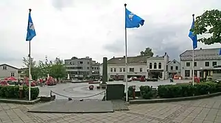 Larvik City Centre.