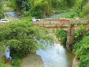 Las Cabañas Bridge in 2017