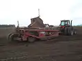 A laser bucket levels a new cane paddock for planting at Tuckurimba, near Broadwater