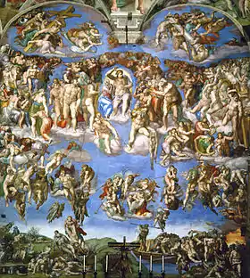 MichelangeloThe Last JudgmentSistine Chapel