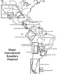Image 9Map of disputed territories in Latin America (from History of Latin America)