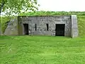 The soldiers' latrines in Fort Lennox.