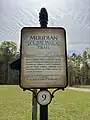 Informational sign for the Lauderdale Springs Confederate-Union Cemetery