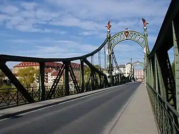 Bridge from Oberndorf to Laufen