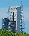 LC-37B in 2010, with current Mobile Service Tower