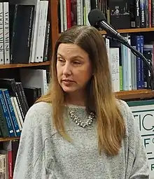 Kamoie reading at Politics and Prose in Washington, D.C.