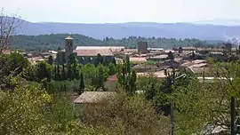 A general view of Laure-Minervois