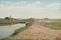 L.A. Ring, Åen og havnen ved Frederiksværk, 1900, Den Hirschsprungske Samling