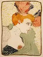 Profile of Lender by Lautrec (1895)